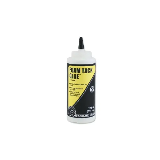 [WOST1444] Colle "Foam Tack Glue" - WOODLAND Scenics ST1444 - 354 mL - Toutes échelles
