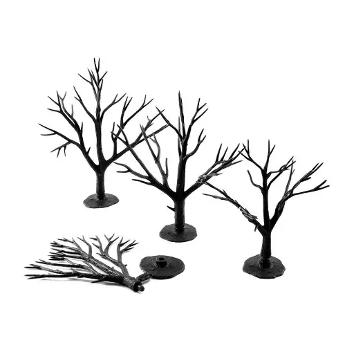 [WOTR1122] Lot de 28 armatures d'arbres WOODLAND SCENICS TR1122 - HO 1/87 - 76.2-127 mm