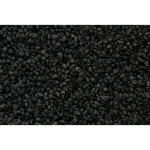 [WOB83] Ballast moyen couleur cendres noirs - WOODLAND SCENICS B83 - 383 cm³