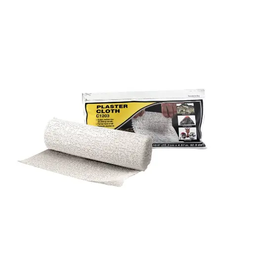 [WOC1203] 1 rouleau de tissu plâtré WOODLAND SCENICS C1203 - 203x4570mm  - 92,9 dm²