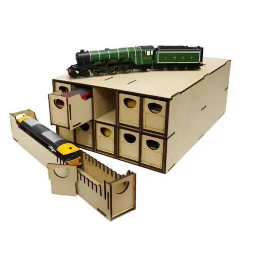 [WSLC-016] Boîte de rangement pour locomotives N - WWSCENICS WSLC-016