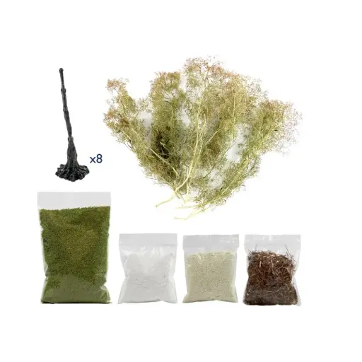 [WSLF-063] Kit de Création d’Arbres Hivernaux Réalistes - WWScenics WSLF-063
