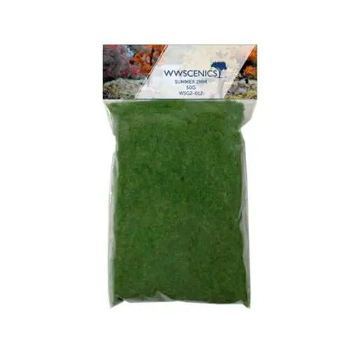 [WSG2-012] Fibres herbe d'été - WWScenics WSG2-012 - 2 mm - 50 g