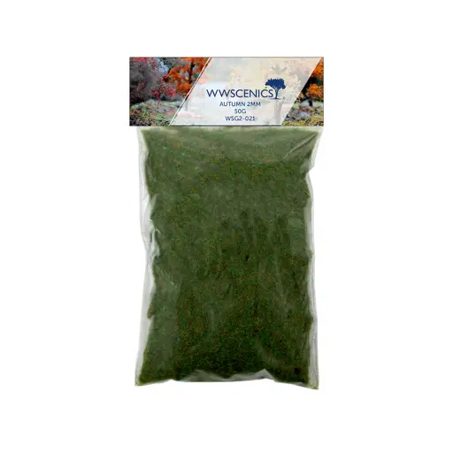 [WSG2-021] Herbe statique "Automne" 2 mm - WWSCENICS WSG2-021 - 50 g