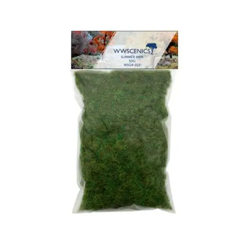 [WSG4-012] Fibres herbe d'été - WWScenics WSG4-012 - 4 mm - 50 g