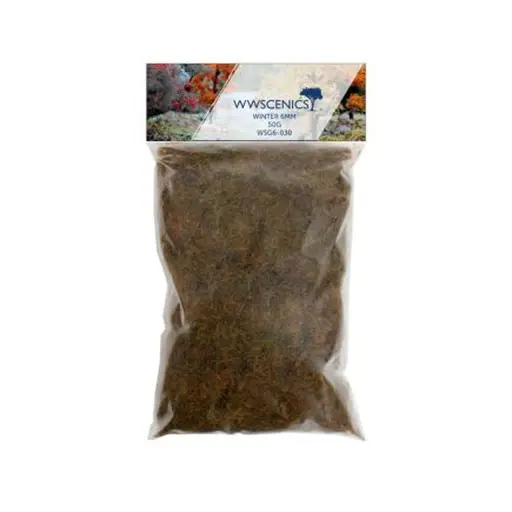 [WSG6-030] Fibres herbe d'hiver - WWScenics WSG6-030 - 6mm - 50g