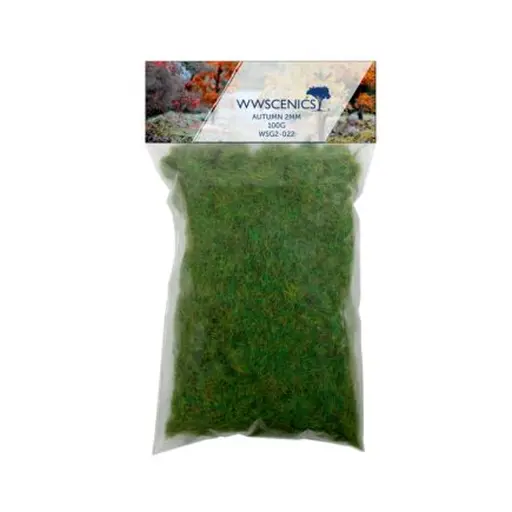 [WSG2-022] Fibres herbe d'automne - WWScenics WSG2-022 - 2 mm - 100 g