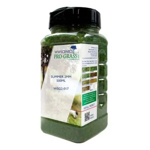 [WSG2-017] Fibres herbe d'été - WWScenics WSG2-017 - 2 mm - 500 mL