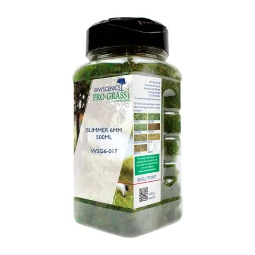 [WSG6-017] Fibres herbe d'été - WWScenics WSG6-017 - 6 mm - 500 mL