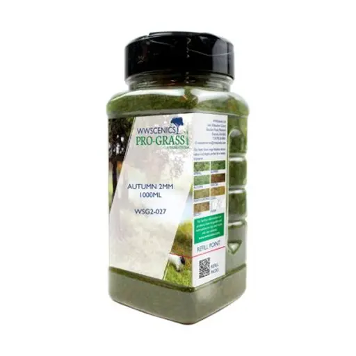 [WSG2-027] Fibres herbe d'automne - WWScenics WSG2-027 - 2 mm - 1000 mL