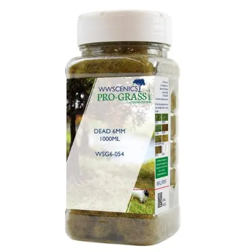 [WSG6-054] Fibres herbe - WWScenics WSG6-054 - 6mm - 1000ml