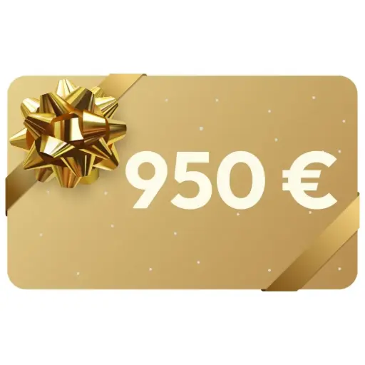 Carte cadeau 950 €