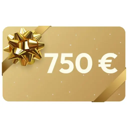 Carte cadeau 750 €